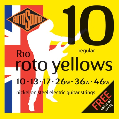 ROTOSOUND R10 STRINGS NICKEL REGULAR